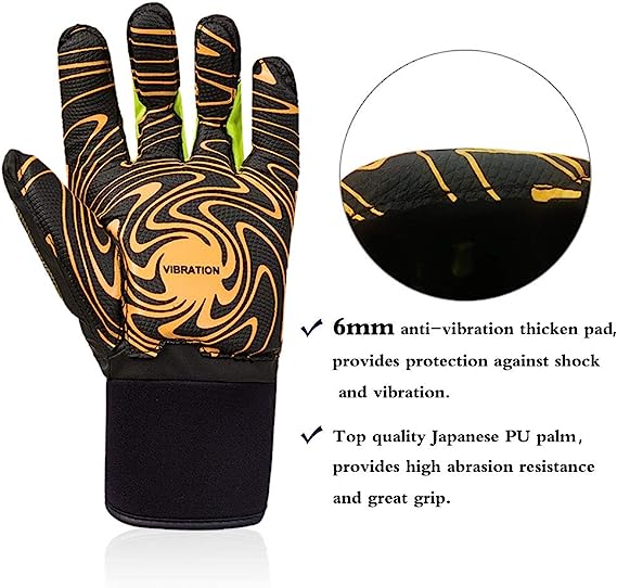 Intra-FIT Professional Anti Vibration Glove, EN ISO 10819 & EN388 Certified L