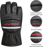 Intra-FIT Structural NFPA 1971 Fire Fighter Glove,Kangaroo Leather,3D Curved Fingers, Heat Resistance, Flame Resistance, Fire-Fighting Gloves