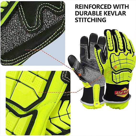 Intra-FIT Heavy-duty Rescue Extrication Gloves EN388:2016 Certification