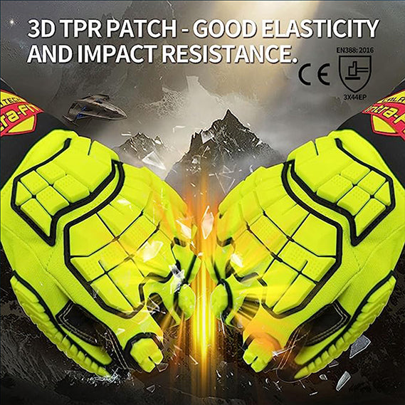 Intra-FIT Heavy-duty Rescue Extrication Gloves EN388:2016 Certification
