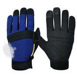 Intra-FIT Utility Work Gloves with Grip -Durable Touch Screen Working Gloves for Mechanic,Construction,Automotive,Garden & Automotive