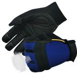 Intra-FIT Utility Work Gloves with Grip -Durable Touch Screen Working Gloves for Mechanic,Construction,Automotive,Garden & Automotive