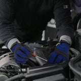 Intra-FIT Utility Work Gloves with Grip -Durable Touch Screen Working Gloves for Mechanic,Construction,Automotive,Garden & Automotive