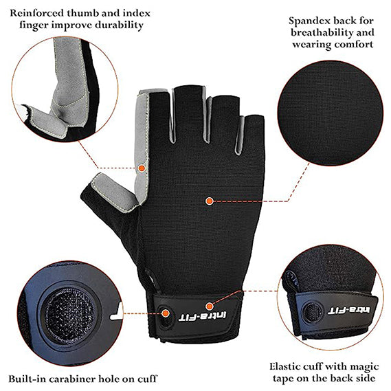 Intra-FIT Rope Rescue Gloves Climbing Gloves – Intra-FitGloves.com