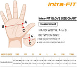 Intra-FIT Rappelling Leather Gloves,Durable Cowhide&Goatskin Rope Gloves,Water-Resistance, Perfect for Belay/Climbing